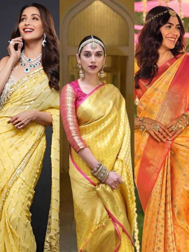 Basant Panchami Special: Yellow Sarees inspired by B-town Divas to wear this day